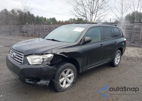 2010 Toyota Highlander Base V6 из США, поврежденный, VIN 5TDBK3EH4AS034170